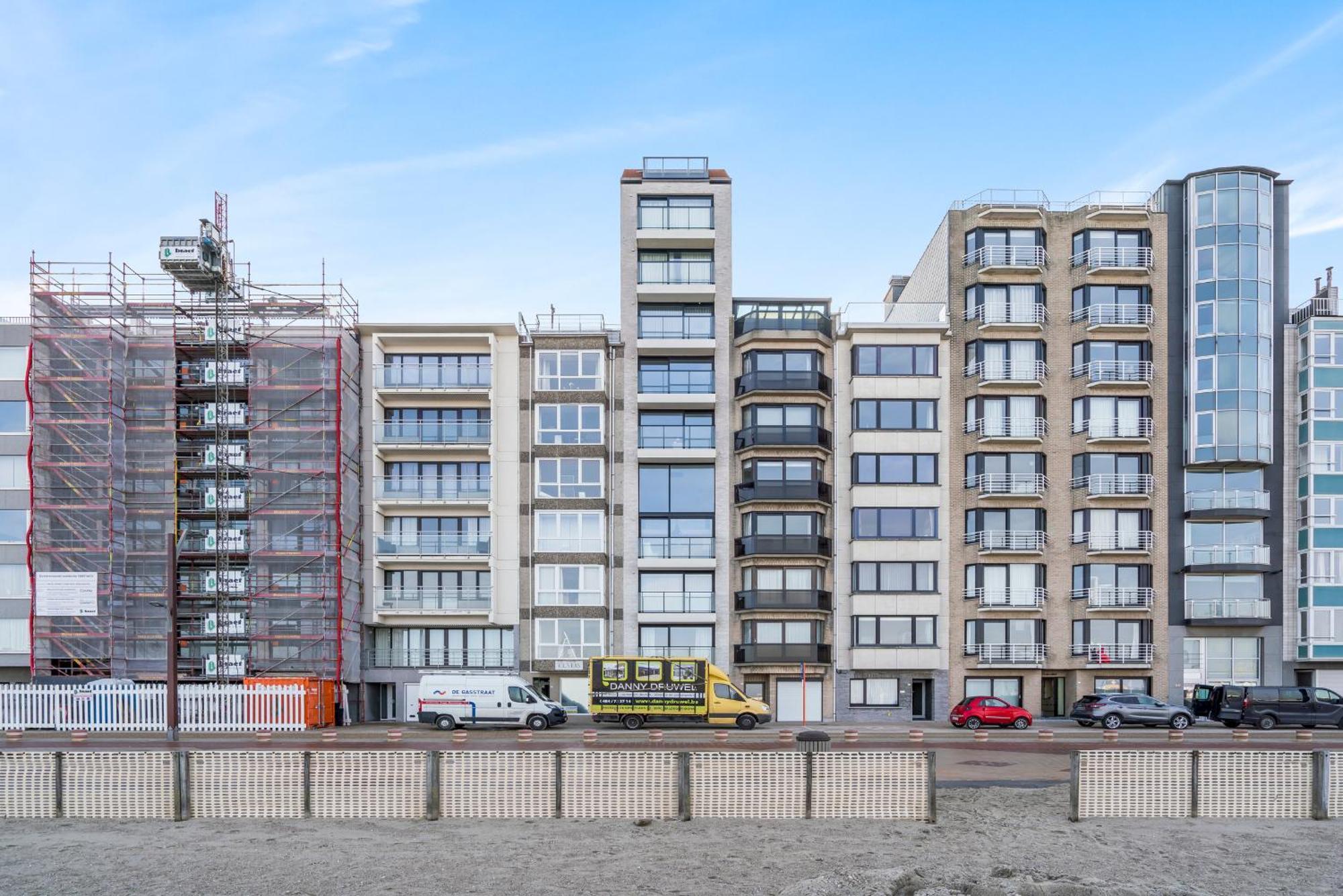 Ontspannen Aan Zee App Met Frontaal Zeezicht - 4P Кнокке-Хейст Экстерьер фото